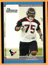 TRAVIS JOHNSON(HOUSTON TEXANS)2005 BOWMAN/Rookie Football Card picture