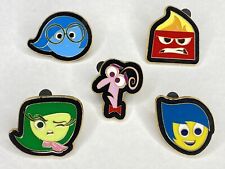 Disney Pins Inside Out Set of 5 Pins - Anger Sadness Disgust Fear & Joy PIXAR picture