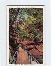 Postcard Entrance to Witches Gulch Dells of the Wisconsin River Wisconsin USA picture