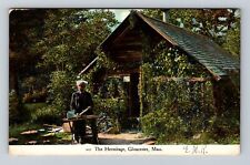 Gloucester MA-Massachusetts, The Hermitage Antique, Vintage Souvenir Postcard picture