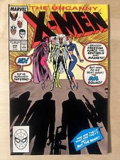 UNCANNY X-MEN #244 ( 1989 Marvel ) High Grade - 1sr Appearance Jubilee picture