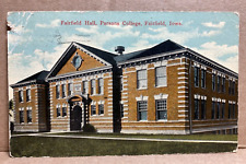 Fairfield Hall Parsons College Fairfield Iowa 1948 Postcard picture