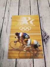 Postcard - Olympic Cycling Los Angeles 1984 Olympics Unused 1 picture