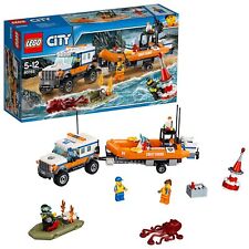 Lego City Marine Rescue Boat And 4Wd Carrier picture