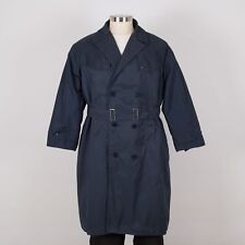 Vintage Italian Military Coat Size M Removable Liner picture