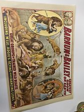 Ringling Bros Barnum And Bailey Vintage Circus Poster picture