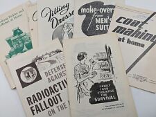 Radioactive Farm Fallout; Food; Survival; Clothing (7) - USDA Farmers Bulletins picture