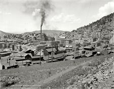 1900 Victor Colorado Old Western Gold Mining Town Vintage Photo 4