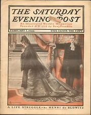 FEB 7 1903 SATURDAY EVENING POST - magazine - LEYENDECKER - FUNERAL picture