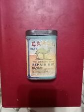 Vintage 1960’s Camel Cardboard Tire Tube Repair Kit The World's Best w/ Patches picture