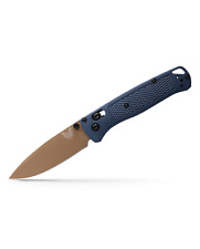 Benchmade 535FE-05 Crater Blue Bugout AXIS Folding Knife 3.24