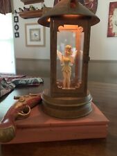 DISNEY GALLERY TINKERBELL BIG FIG IN CAPTAIN HOOK'S LANTERN FIGURINE. picture