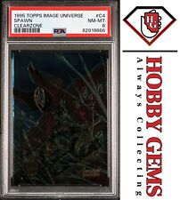 SPAWN PSA 8 1995 Topps Image Universe Clearzone Acetate #C-4 picture