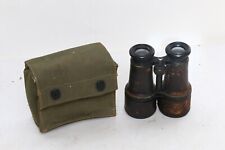 ANTIQUE WWI MILTARY BINOCULAR WITH CASE picture