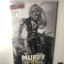 Muffy The Pimp Slayer #2 Pablo Villalobos NYCC 2022 BW COVER picture