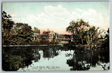 South Paris, Maine - Old Mill - Vintage Postcard - Posted picture