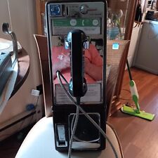 Vintage Used Pay phone. Push Button Steam Punk Retro, Chrome picture