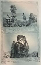 1911 Peruvian Garden of the Gods Rock Forest of Peru Montaro River picture