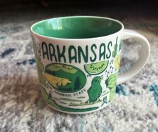 Starbucks 2018 Been There Series Collection Arkansas Green 14oz Cup Mug picture
