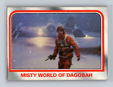 1980 Topps The Empire Strikes Back Misty World of Dagobah #57 picture