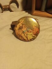 Vintage Victorian Double Compact Mirror 1950s  picture