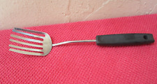 VTG FOLEY FORK 6-TINE STAINLESS PASTRY BLENDING FORK MIXING WHIP COMPOSITE HDL picture