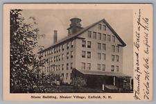 Stone Building Shaker Village Enfield New Hampshire Postcard picture