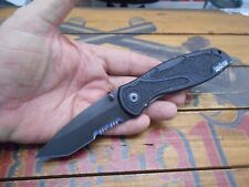 Kershaw Blur 1670TBLKST A/O Pocket Knife Combo Edge Tanto Blade Sept 06 picture