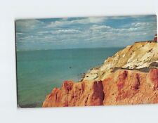 Postcard Aquinnah cliffs on beautiful Marthas Vineyard Island Aquinnah MA USA picture
