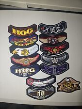 Lot of 13 Vintage Harley-Davidson HOG Harley Owners Group Patches 95-05 & More picture