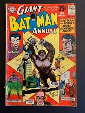 Giant Batman Annual 3 GD -- DC 80-pg. Anthology, Joker, Two-Face Apps. 1962 picture