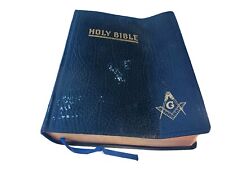 MASONIC Holy Bible (1960) New Standard Alphabetical Indexed Bible (John A Hertel picture