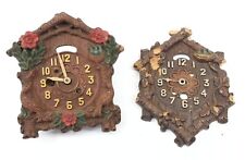 2 Vintage Clock Fronts Face picture