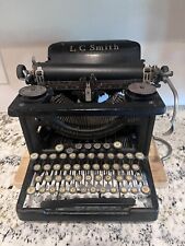 Vintage LC Smith Corona Typewriter 8 14 Inch USA Antique Industrial Decor 1920s picture