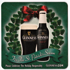 Guinness T'is The St Patrick's Season Beer Coaster picture