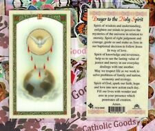 Prayer to the Holy Spirit - Laminated  Holy Card HC9-066E picture