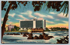 Postcard The Caribe Hilton San Juan Puerto Rico H19 picture