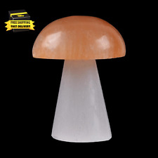 Selenite Mushroom Crystal Decor - 2.5 Inch Selenite Crystal for Meditation Acces picture