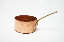 HAVARD VILLEDIEU Vintage French Hammered Copper Brass 1 Piece 3/4 Measuring Cup picture