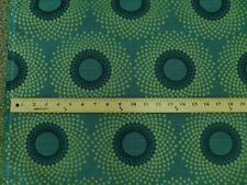Designtex Phenomena Celeste teal and green Large Modern Circle Upholstery Fabric picture