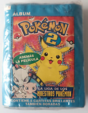 1999 POKEMON 2 The Movie PERU Navarrete Cromo - BOX (50 SEALED PACK) Mewtwo Ash picture
