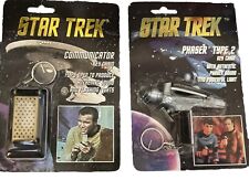 Paramount Star Trek The Original Series Phaser Type 2 & Communicator Keychains picture