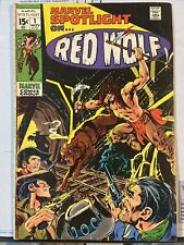 MARVEL SPOTLIGHT #1 ON RED WOLF (MARVEL 1971) 1ST APP & ORIGIN OF RED WOLF picture