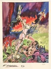 Red Sonja Frank (The Wizard) Thorne SIGNED LIMITED EDITION 1/100 picture