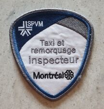 Montreal Quebec Canada Taxi Inspector Police patch picture