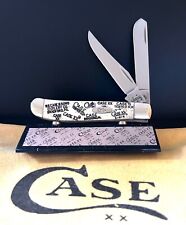 2006 CASE XX 6207 TANG STAMP LASER ETCH MINI TRAPPER Knife with Display Stand picture