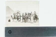Archaeological Expedition Sphinx Great Pyramids Giza Plateau Egypt Orig Photo picture