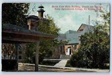 Fort Collins Colorado CO Postcard North View Main Building Chapel 1921 Antique picture