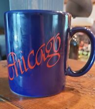 CHICAGO CURSIVE RED LOGO DECORATIVE MUG GOOD FOR COFFEE picture