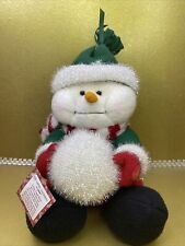 Toe Tappin Snowman By Ganz Animated Musical Christmas Snowman Plush with Tags picture
